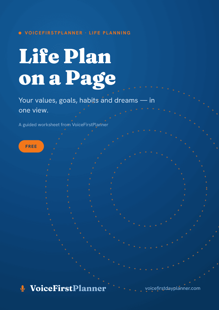 Life Plan on a Page cover