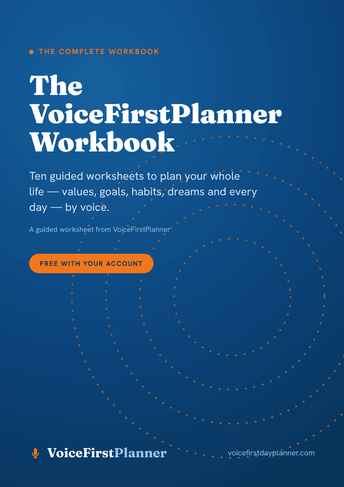 The VoiceFirstPlanner Workbook