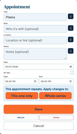 The recurring save choice
